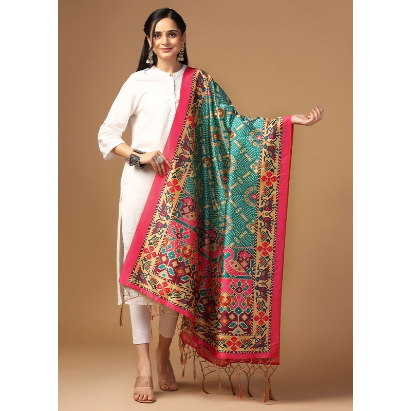 Rama Art Silk Dupatta - JD986597931