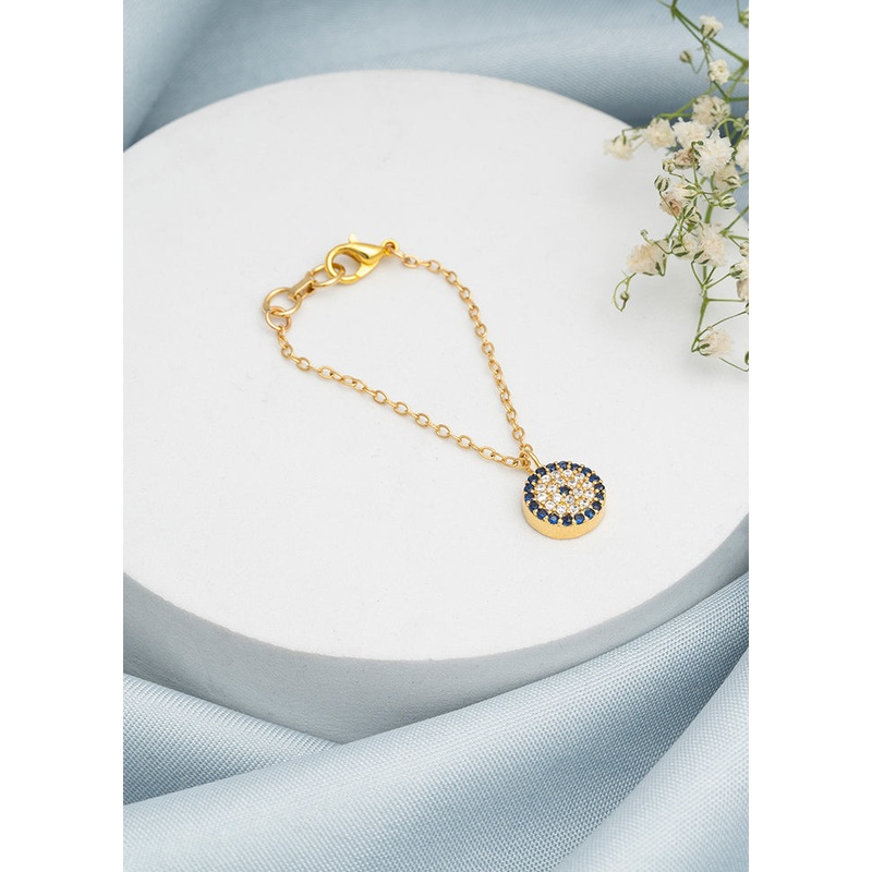Golden Brass Watch Charm - JD986596776