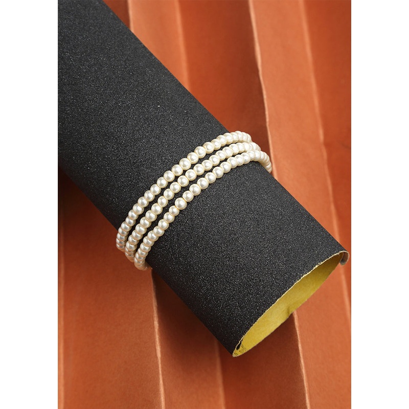 Gold Plated Kundan Charm Bracelet - JD986594518