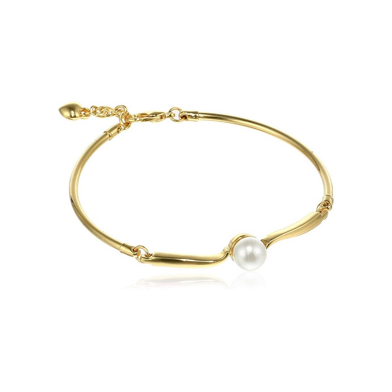 Estel gold Plated Solitaire Studded Bracelet - JD986593091