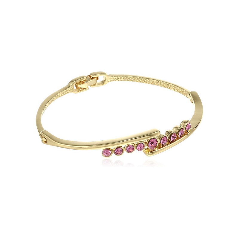 Estele Fashion Multiple Pink Diamond Bracelet - JD986592964