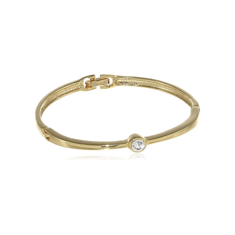 Estele Gold Plated Chunky Boxes Bracelet - JD986593090