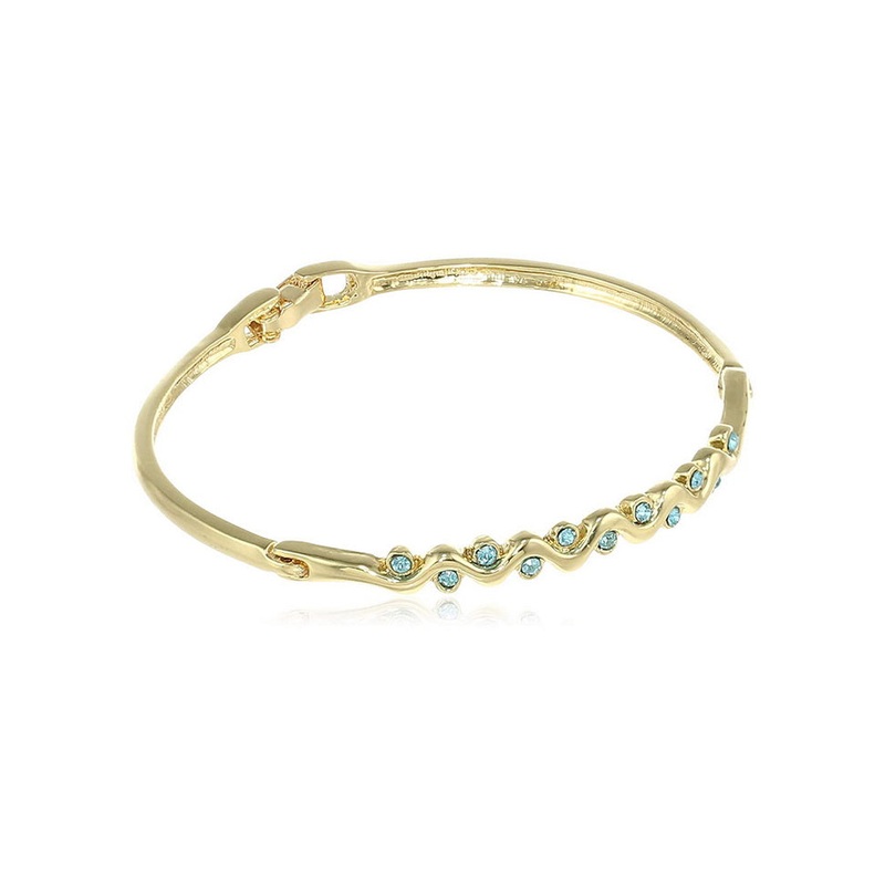 Estele Gold plated Diamond Bracelet - JD986592925