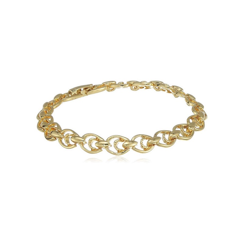 Estele Gold Plated Link Bracelet - JD986593073