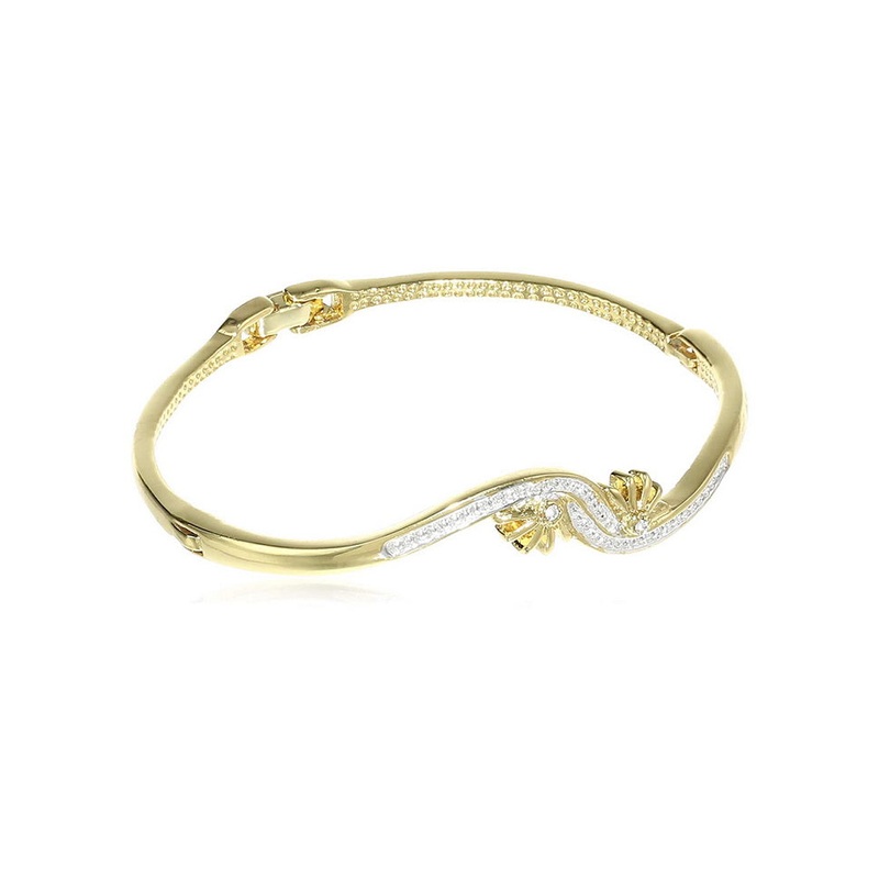 Estele Gold Plated Pearl Bracelet - JD986592992