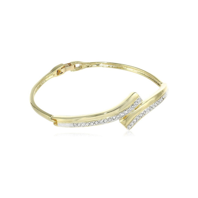 Estele Gold Plated Studded Bracelet - JD986593084