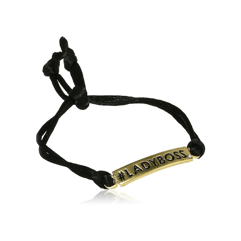 Estele Gold Tone LADYBOSS Strand Bracelet - JD986592927