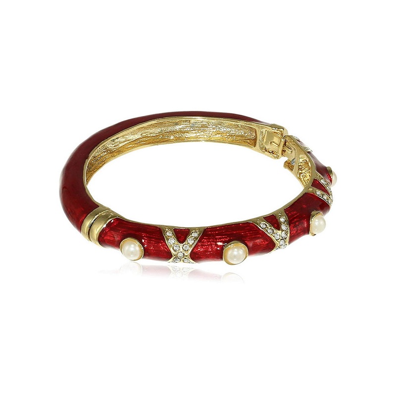 Estele Golden Gold Plated Brass Bracelet - JD986593010
