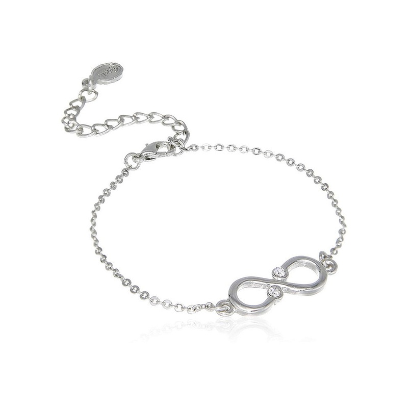 Estele Rose Gold Plated Crystal Bracelet - JD986593065