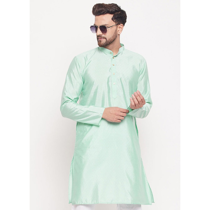 Aqua Readymade Silk Kurta - JD986589954