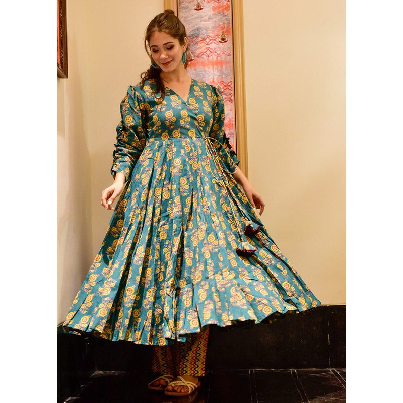 2 Pc Rama Readymade Cotton Kurti Set - JD986588472
