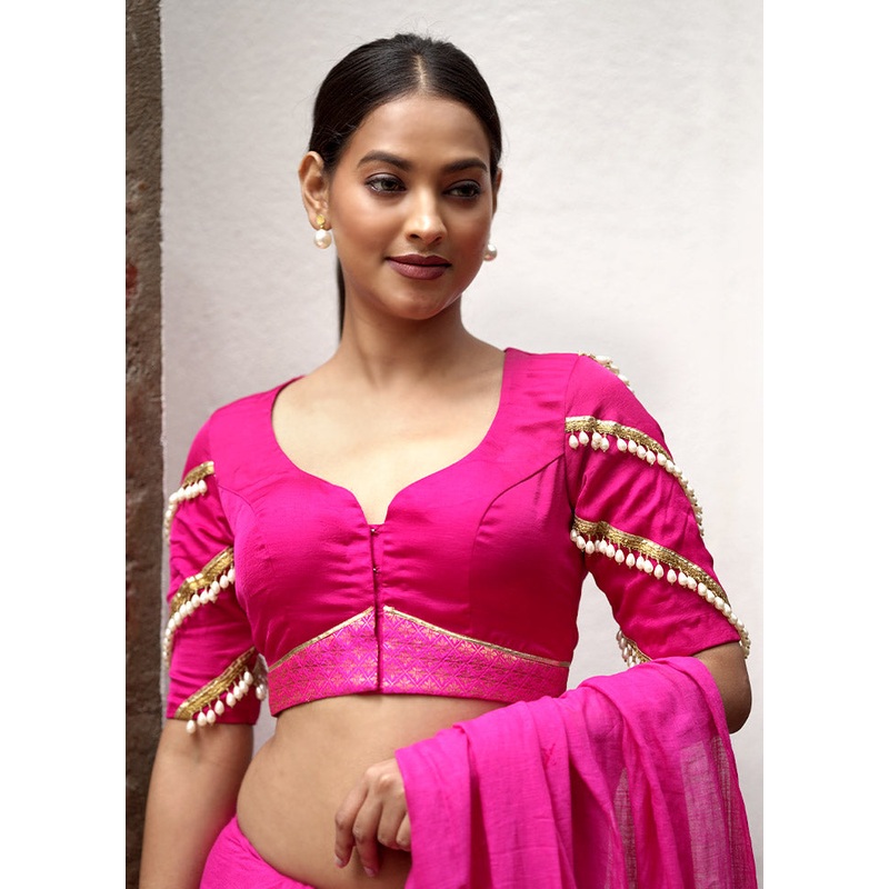 Pink Rebella Designer Blouse - JD986588387
