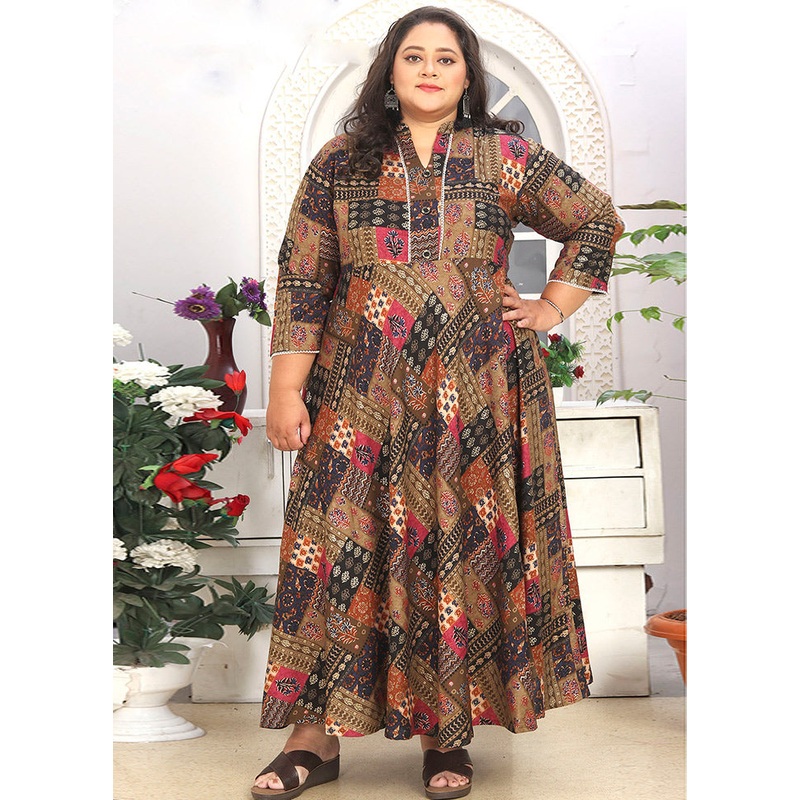 Green Readymade Rayon Long Kurti - JD986585261