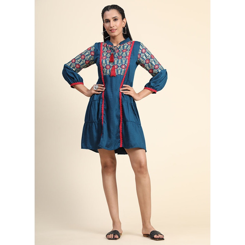 Rama Readymade Viscose Dress - JD986584440