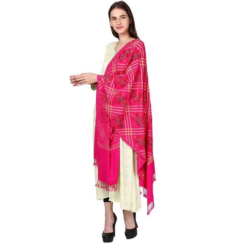 Green Zari Woven Ethnic Dupatta - JD986583869