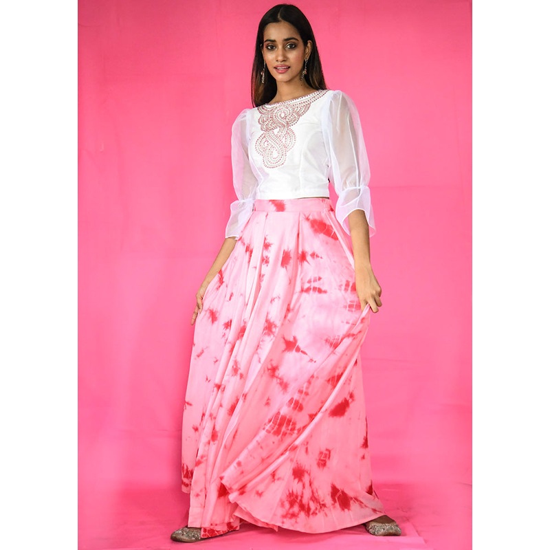 2 Pc Multicolor Pure Readymade Silk Top Set - JD986583169