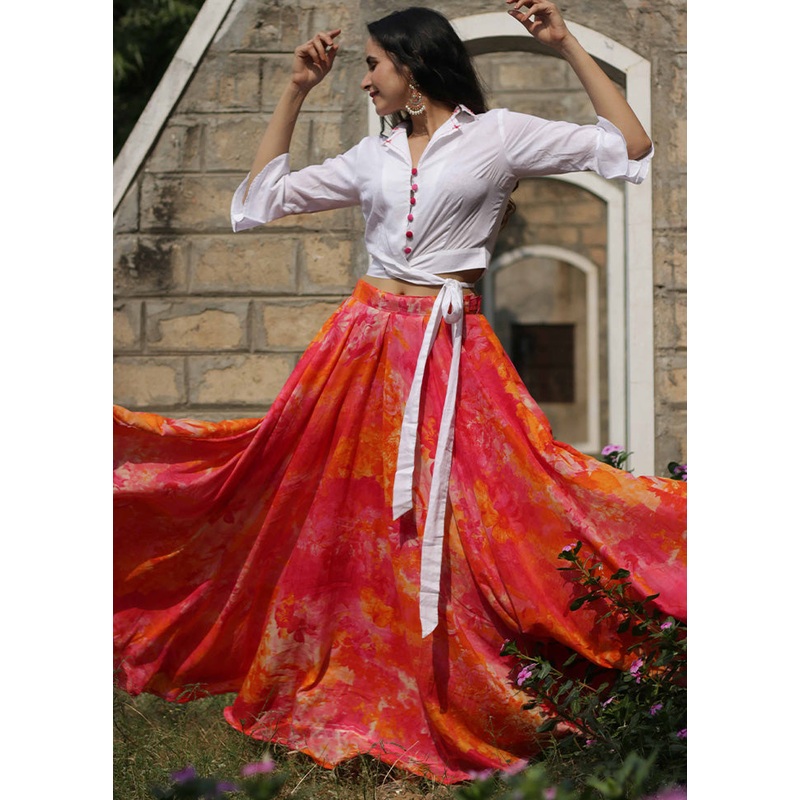 2 Pc Multicolor Readymade Cotton Top Set - JD986583166